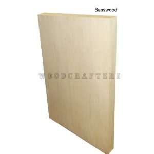  2 Piece Basswood Wood Guitar Body Blank 20x14x1 3/4 