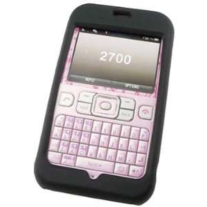   Black Silicone Skin Case For Sanyo SCP 2700 Cell Phones & Accessories