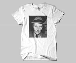 William S Burroughs Beat Generation Headshot T Shirt  