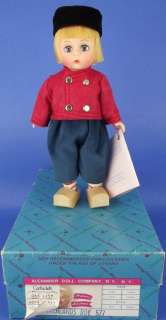   Alexander International 8 Doll 577 Netherlands Boy Miniature MIB