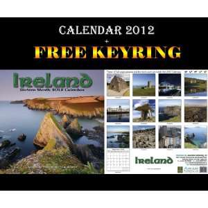  Ireland Calendar 2012 + Free Keyring AVONSIDE Books