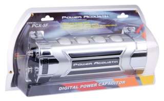 2009 POWER ACOUSTIK PCX 5F 5 Farad Car Audio Capacitor  