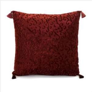  IMAX 42068 Taloph Square Pillow in Vibrant Red