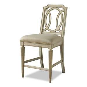  A.R.T. Provenance Counter Height Chair in Distressed Ivory 