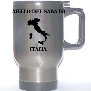  Italy (Italia)   AIELLO DEL SABATO Stainless Steel Mug 