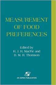   Preferences, (0834216795), H.J.H. MacFie, Textbooks   