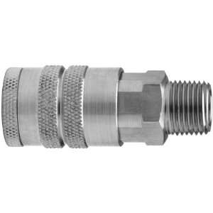   DC2504 3/8x 1/2 Male NPT Air Chief Industrial Quick Connect Fittings