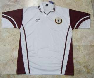 Rare Qatar National Football Soccer Jersey Away Sz 3L  
