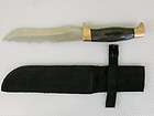 Solid Fixed Blade Hunting Knife Dagger w Sheath