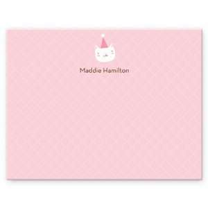 Animal Crackers Pink Thank You Card Thank You Notes