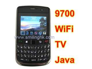 9700 WIFI TV JAVA AT&T T MOBILE PHONE DUAL SIM Keyboard  
