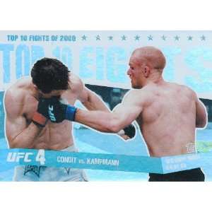   09 Foil Insert Card  UFC 4 Condit vs Kampmann #TT09 12 Toys & Games