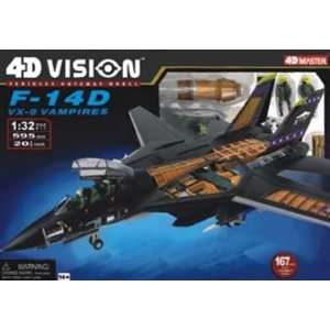  F 14D VX9 Vampire Aircraft Cutaway Kit 1 32 4D Vision 