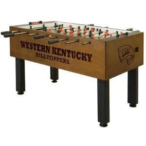  Western Kentucky University Logo Foosball Table Finish 