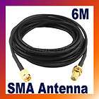 New 6M Extension Cable Antenna RP SMA for Wi Fi Router