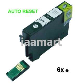 6x black NON OEM Ink for SX420W SX425W with Auto reset chip  