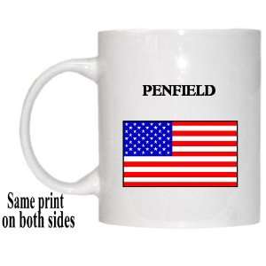  US Flag   Penfield, New York (NY) Mug 