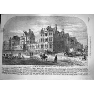1868 Infirmary Leeds National Art Exhibition Building  