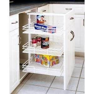  White Pull Out Pantry