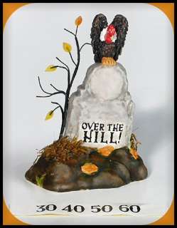 Over The Hill Tombstone Halloween Dept. 56 Snow Village  