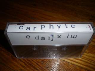 Car phyte cassette tape black bug sic mayyors tyvek neu  