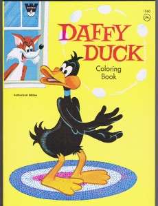 1971 Daffy Duck coloring book by Whitman EX+ to NM . Elmer Fudd  