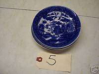 OCCUPIED JAPAN BLUE WILLOW SAUCER(  