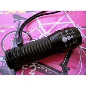 Bingsales® New 1 X CREE Q5 WC LED Zoomable Torch Flashlight Lamp Bike 