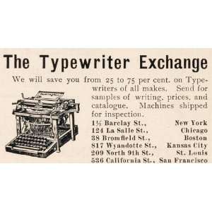   Ad Remington Typewriter Exchange   Original Print Ad