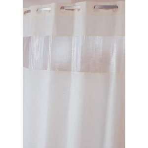  HOOKLESS HBH41BUB05W Shower Curtain,Beige,Size 71 x 77 In 