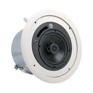  Atlas Sound FAP62T UL2043 6 Coaxial Ceiling Speaker 