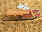 Cannon Falls Winter Snow Sled Ornament Resin wood look items in 