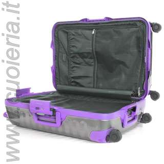 RONCATO UNO SL Large Trolley Upright 4 wheels Luggage Silver/Lilac 