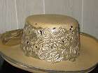 WOMENS SONNI HAT NWOT RHINESTONES GOLD GLAM BLING 22 CIRCUMFERENCE 