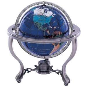   220mm Diameter Semi Precious Stone Globe