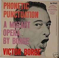 VICTOR BORGE PHONETIC PUNCTUATION, 1954 EP 45 + Sleeve  