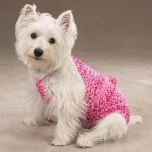  Pet Dog Pink Leopard Bathing Swimming Suit Small Kitchen 