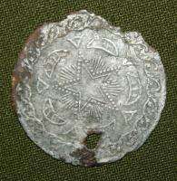 Ancient Medieval Arabic Islamic Star Coin Token Pendant  