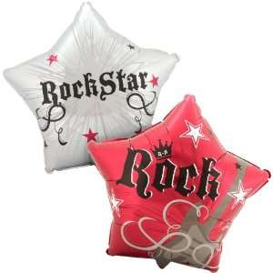  Lets Party By Party Destination Rock Star 18 Foil Balloon 