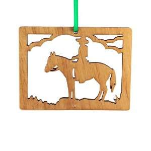   Ornaments STANDING WATCH , Laser Cut Wood Christmas Tree Ornament