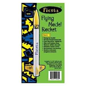  Fiesta Flying Model Rocket Kit Toys & Games