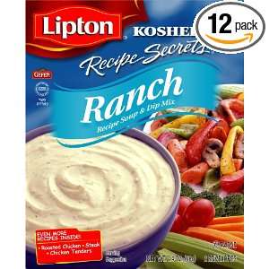 Lipton/Gefen Kosher Soups, Lipton Kosher Recipe Secrets Ranch Soup, 2 