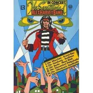  Alex Harvey Band   Penthouse Tapes 1976   CONCERT   POSTER 