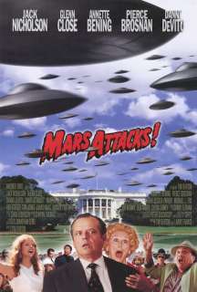 Mars Attacks Poster Movie 27 x 40, Nicholson, Style A  