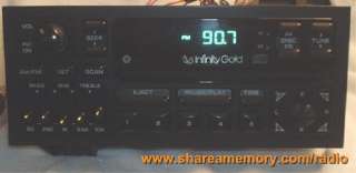   factory radio with CD (Infinity System) like the one pictured below