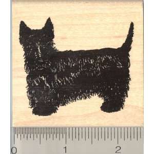 Scottish Terrier Rubber Stamp