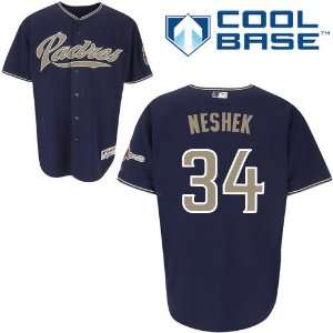  Pat Neshek San Diego Padres Authentic Alternate Cool Base 