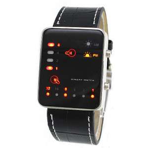 2011 NEW Fashion Binary Unisex LED Quartz Watch 1 PC  
