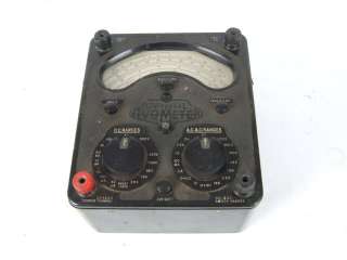 AVO Model 8 * Tested * Vintage Multimeter  
