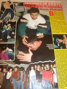 MARKY MARK WAHLBERG TEEN MAGAZINE PINUP CLIPPING BOP  
